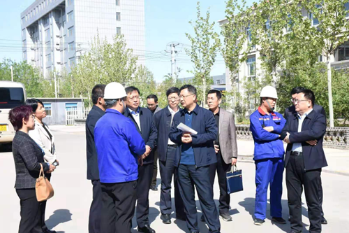 4月17日,市委副书记,市长马晓磊来高青县调研督导省生态环保督察问题