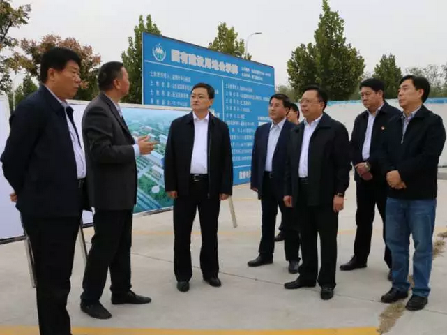 淄博市委副书记,市长于海田到市卫计委调研指导工作