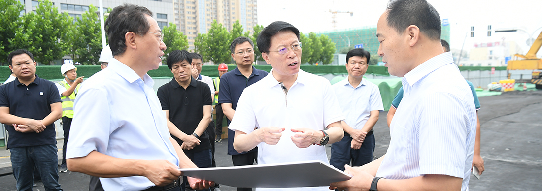 江敦涛调研防汛工作