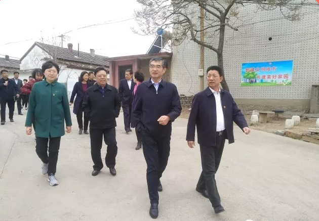 盖卫星副市长督查博山区迎接国家卫生城市复审工作